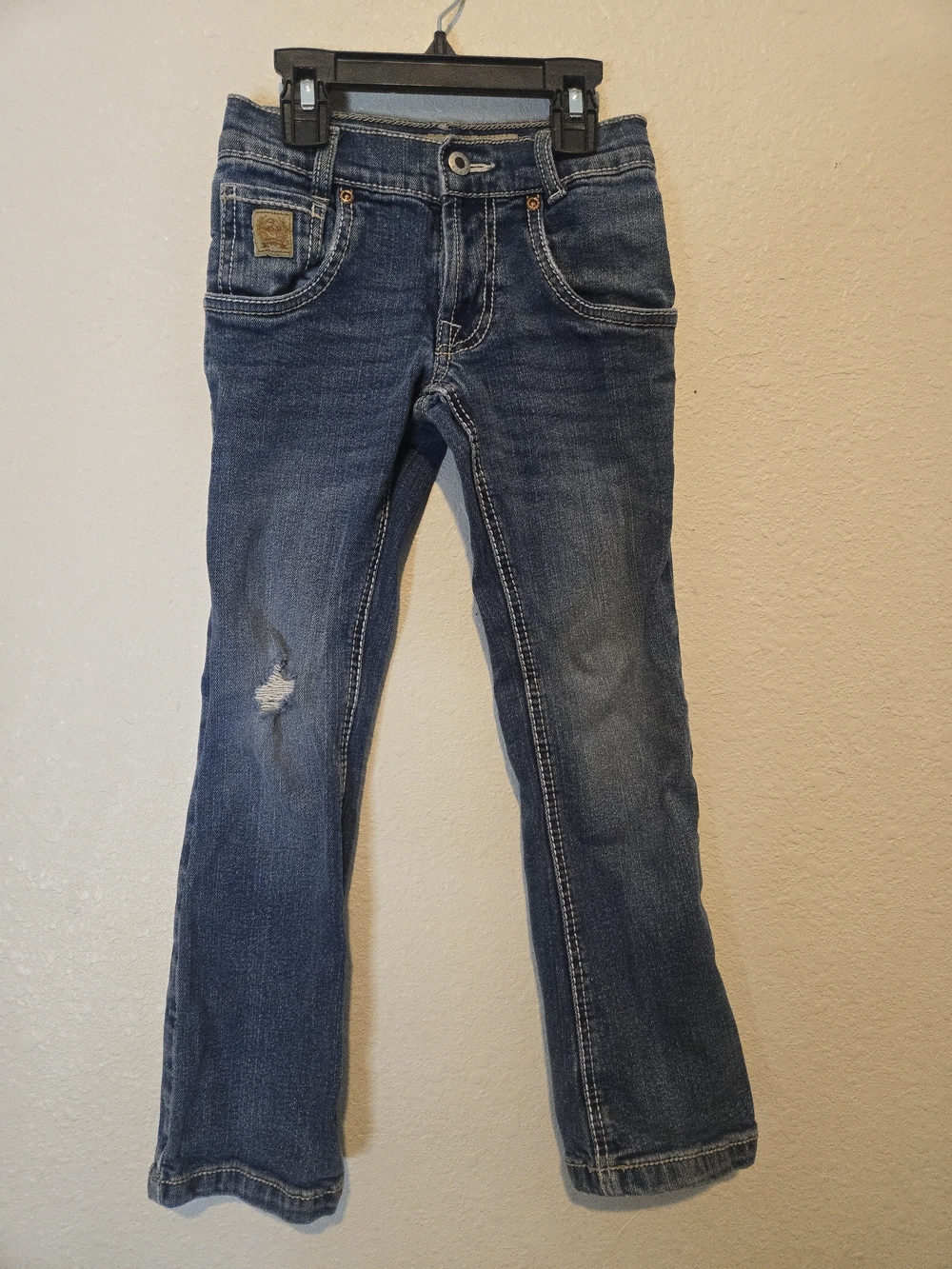 Cinch Kids Distressed Blue Denim Jeans